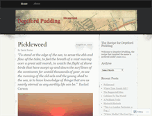 Tablet Screenshot of deptfordpudding.com